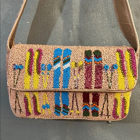 Beaded ski sundown bag - Picture 5 of 11